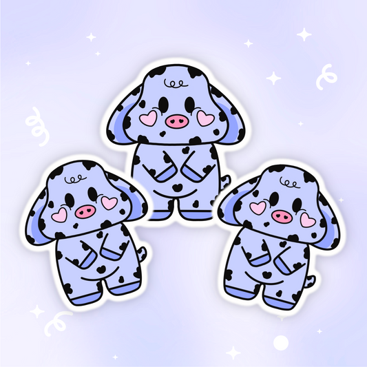 Julia Moo Vinyl Sticker