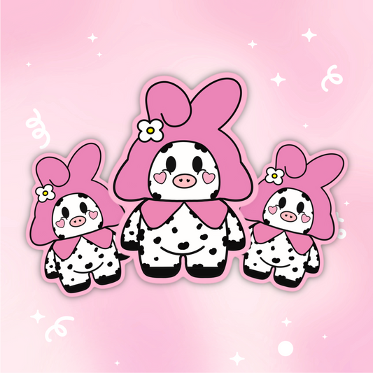 My Moolody Vinyl Sticker