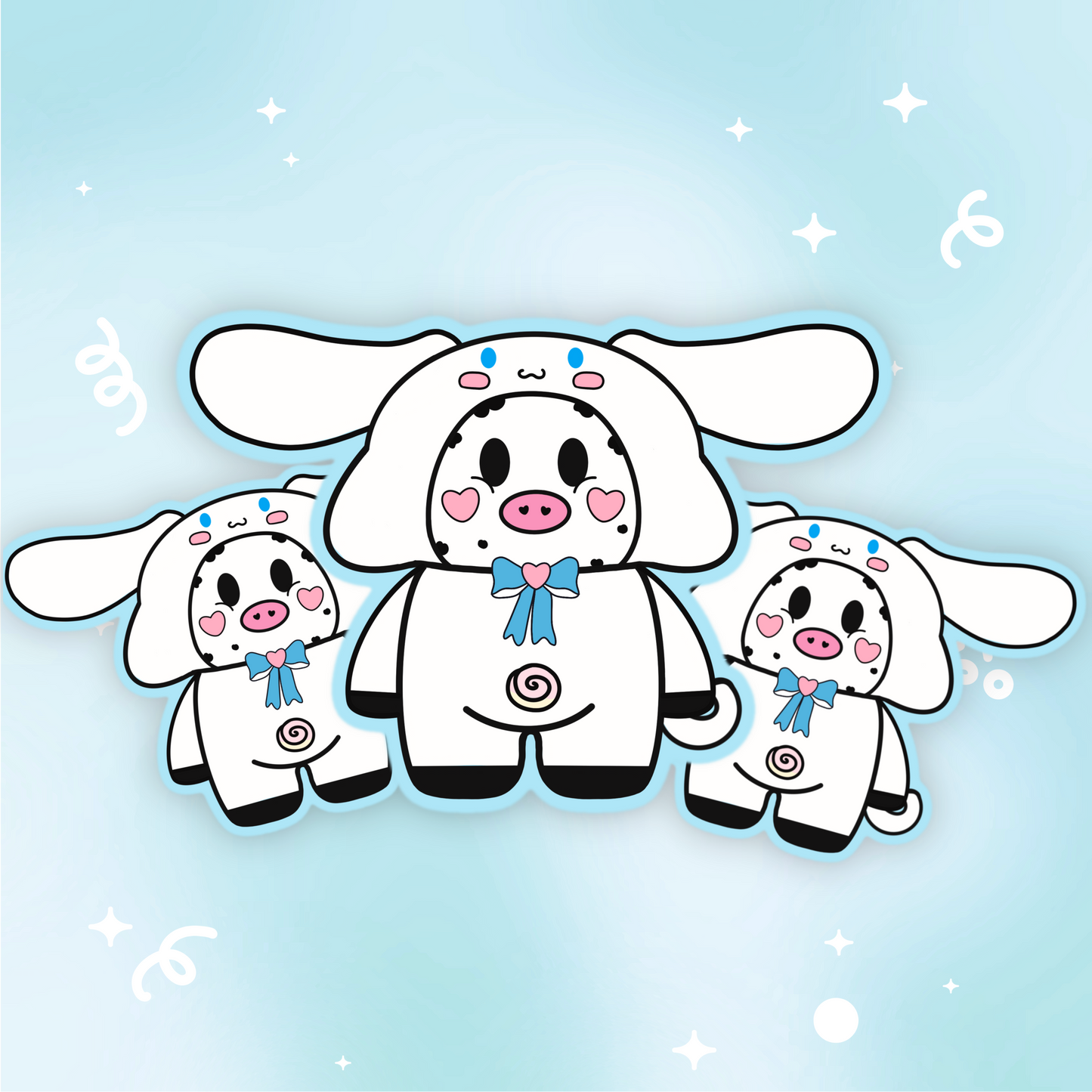 CinnaMooroll Vinyl Sticker