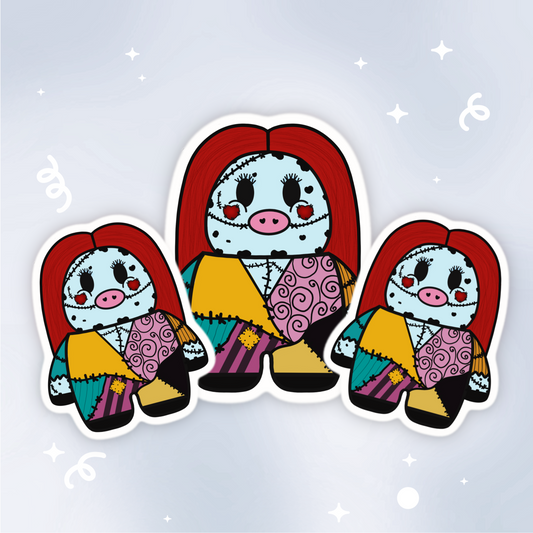 Sally Moo Vinyl Sticker