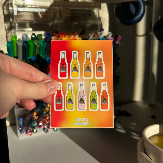 Jarrito's Mini Sticker Sheet