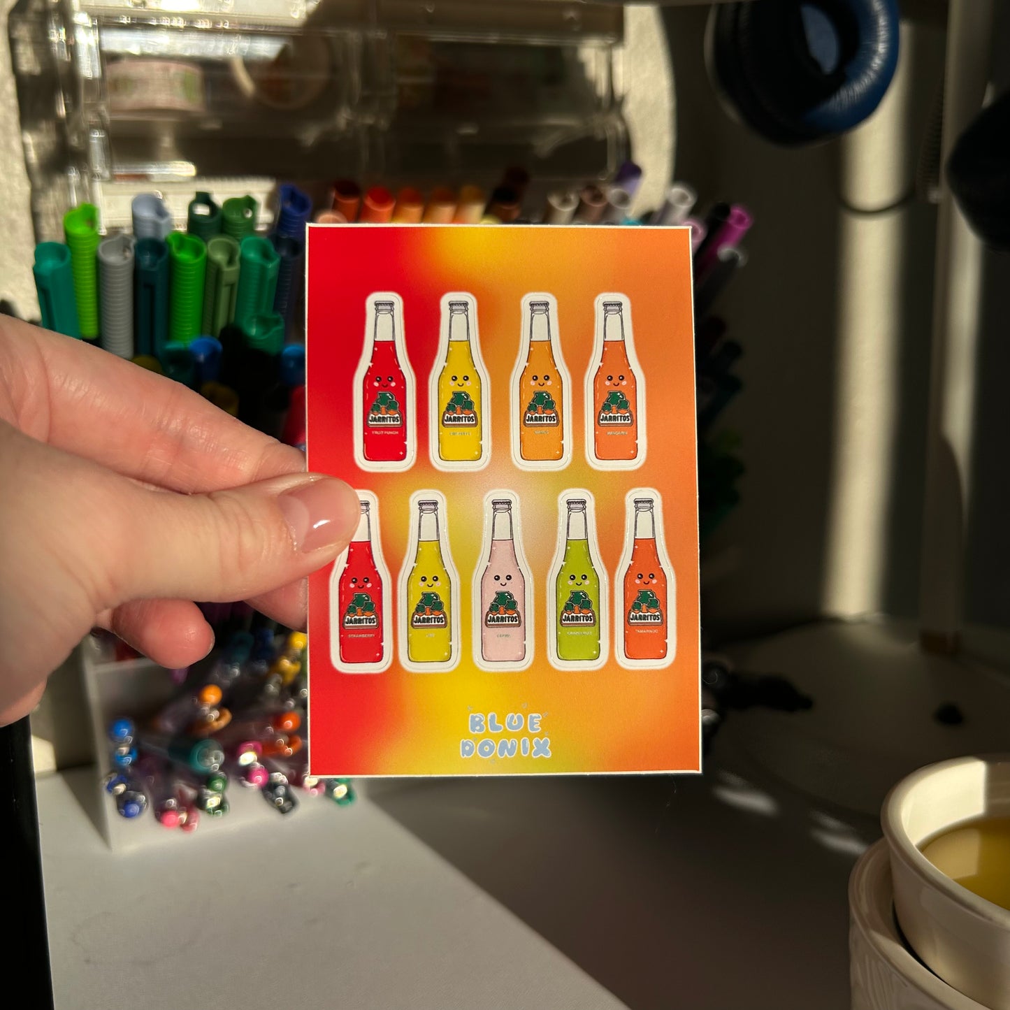 Jarrito's Mini Sticker Sheet