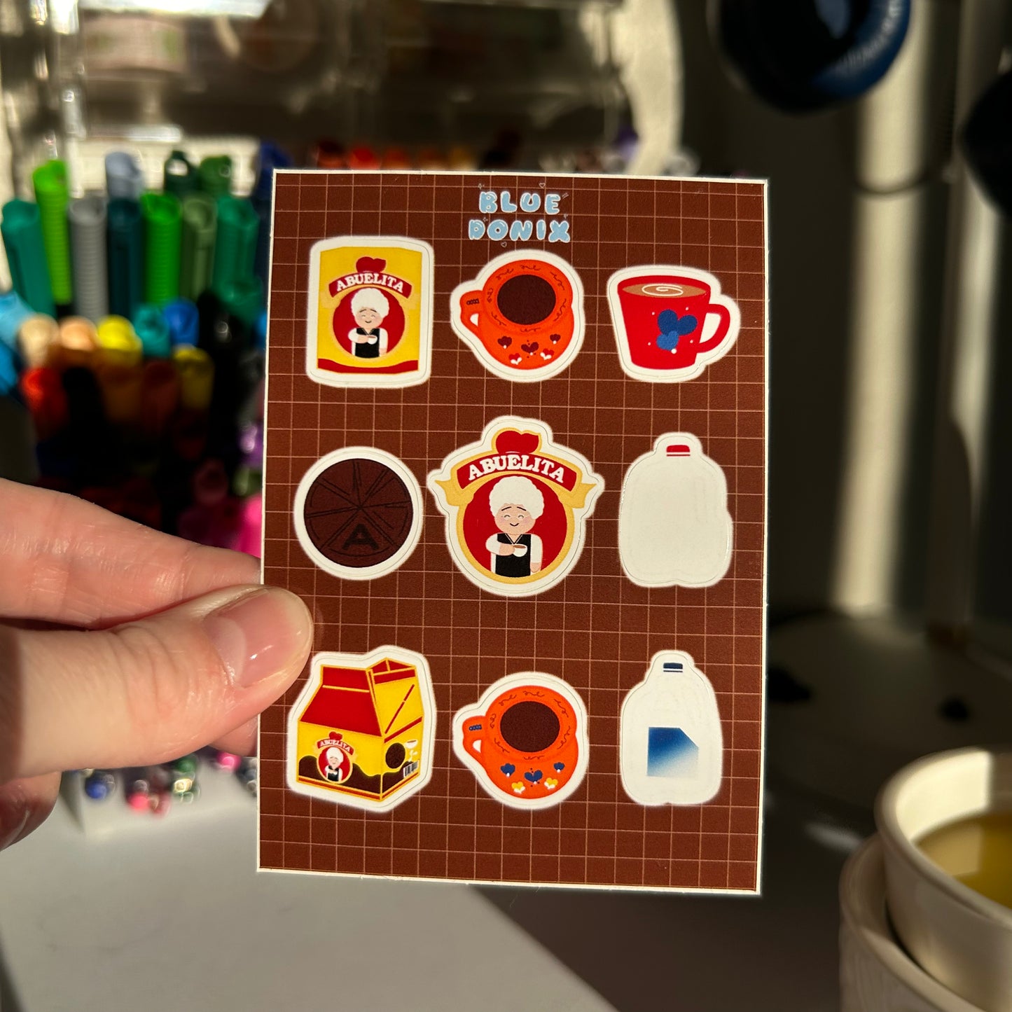 Abuelita Chocolate Sticker Sheet