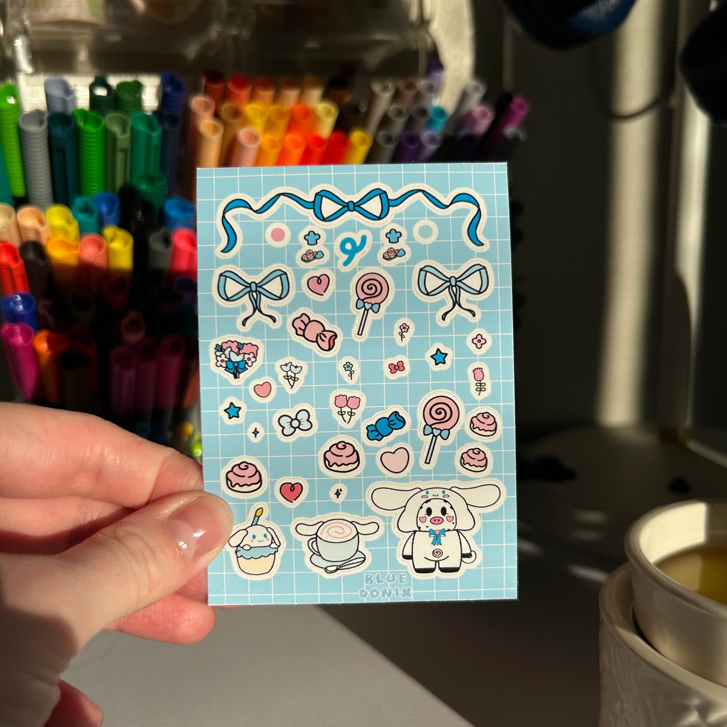 CinnaMooroll Sticker Sheet