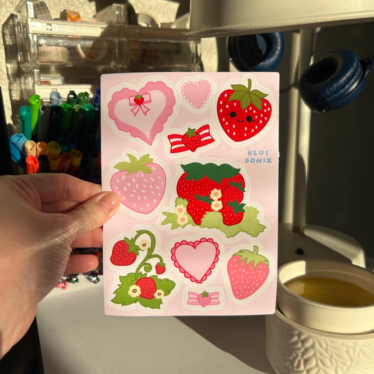 Strawberry Shortcake Sticker Sheet