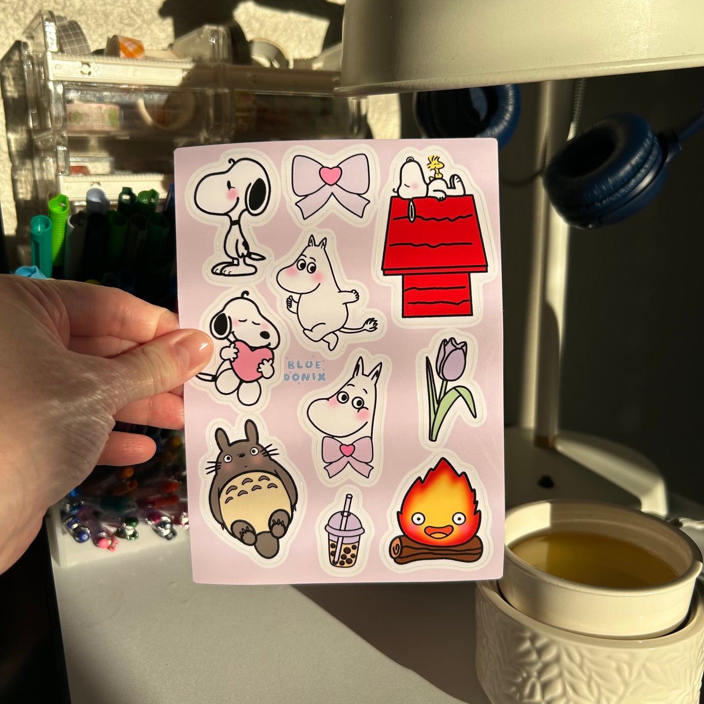 Beloved Animations Vinyl Sticker Sheet