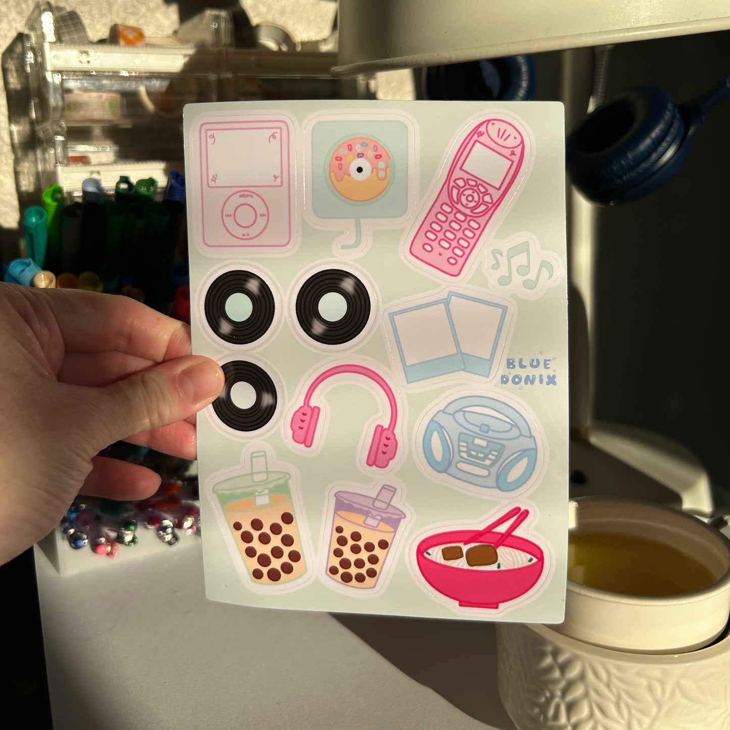 Soundtrack to my Life Vinyl Sticker Sheet