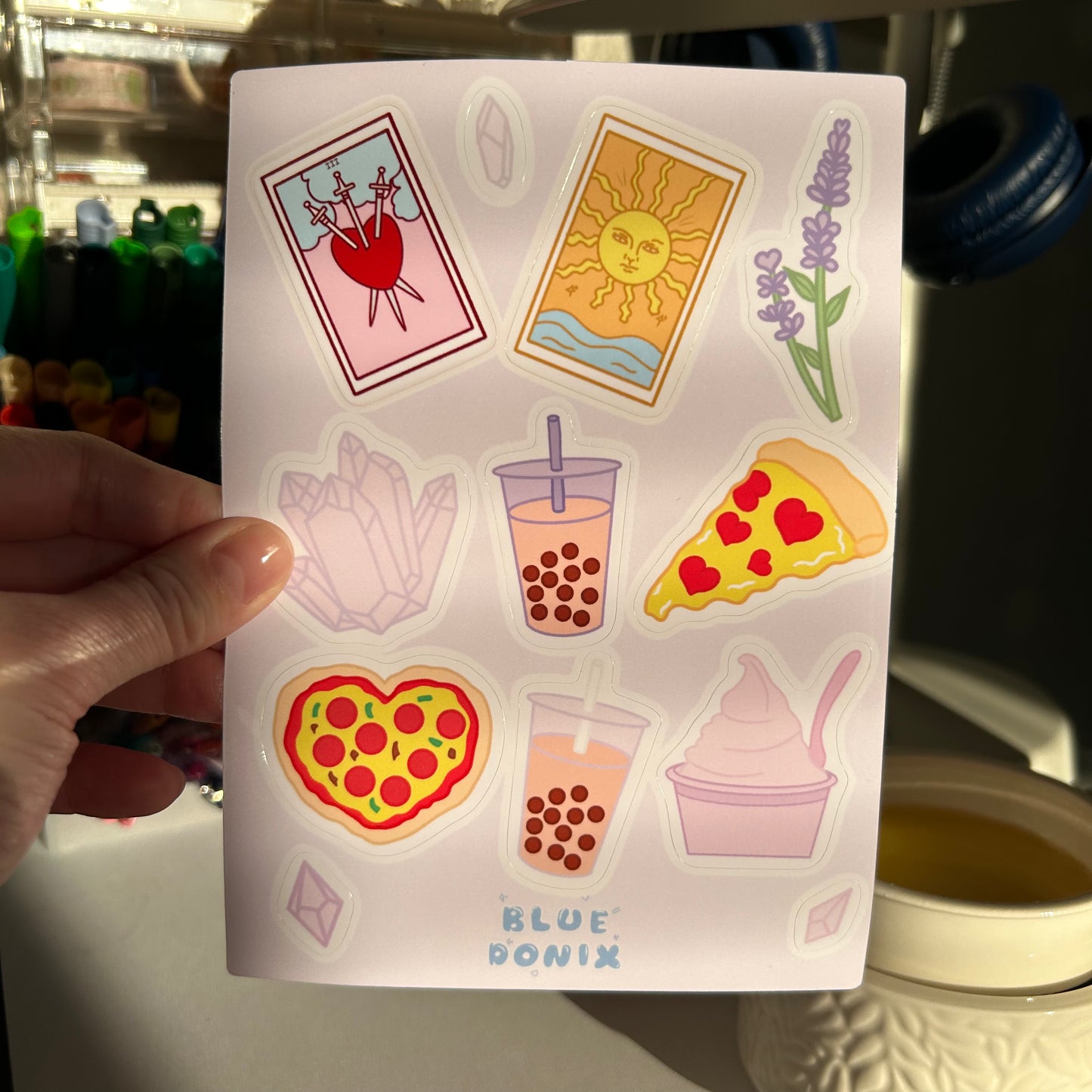 Taro's Lullaby Vinyl Sticker Sheet