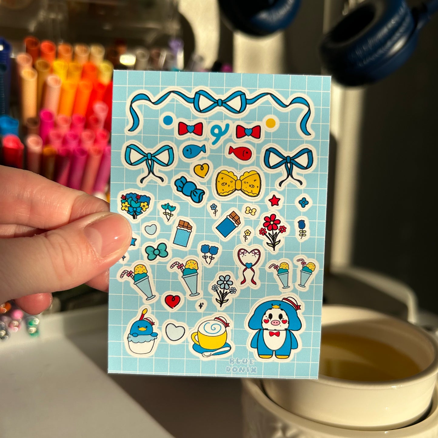 Tuxedo Sam Moo Sticker Sheet
