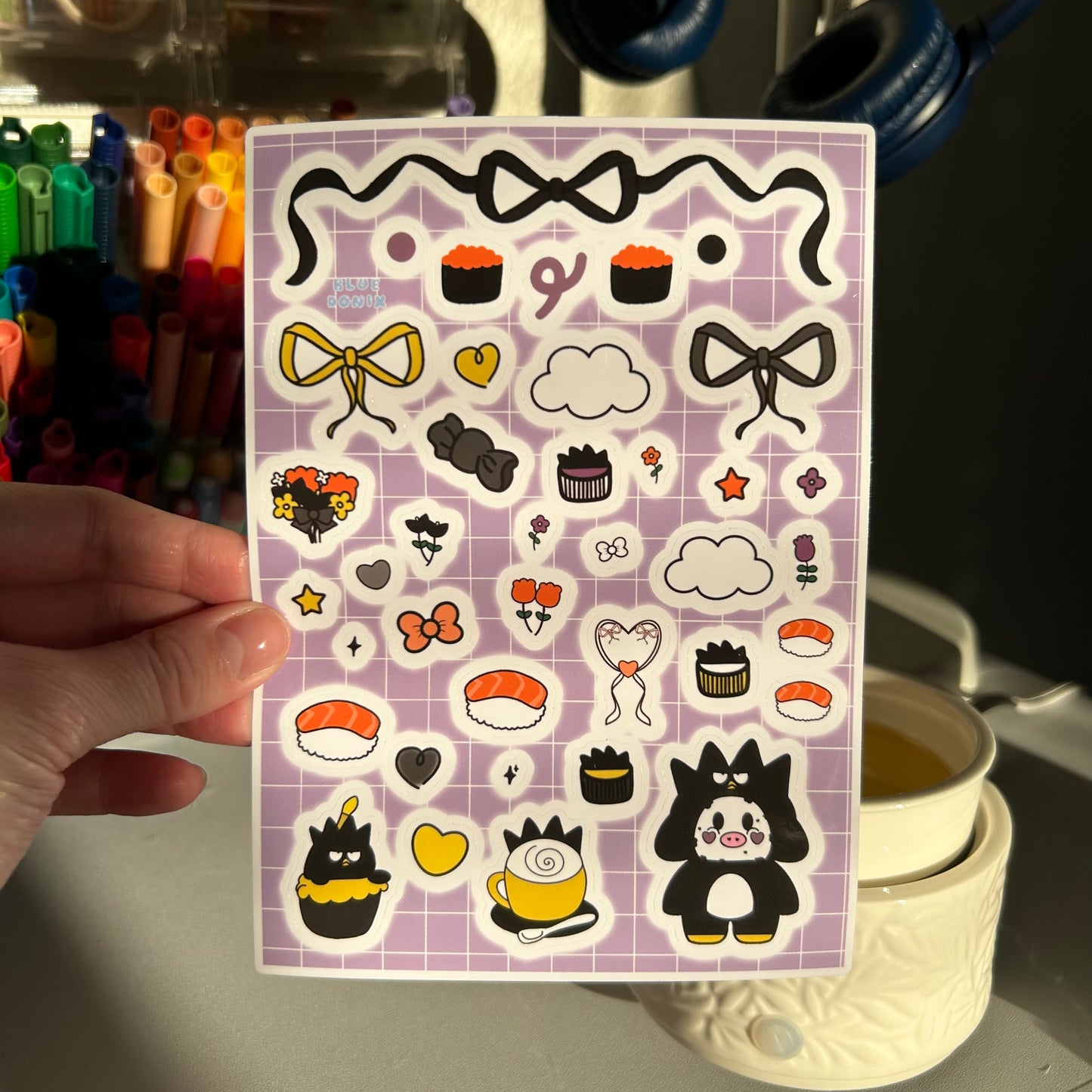 Badtz Mooru Sticker Sheet