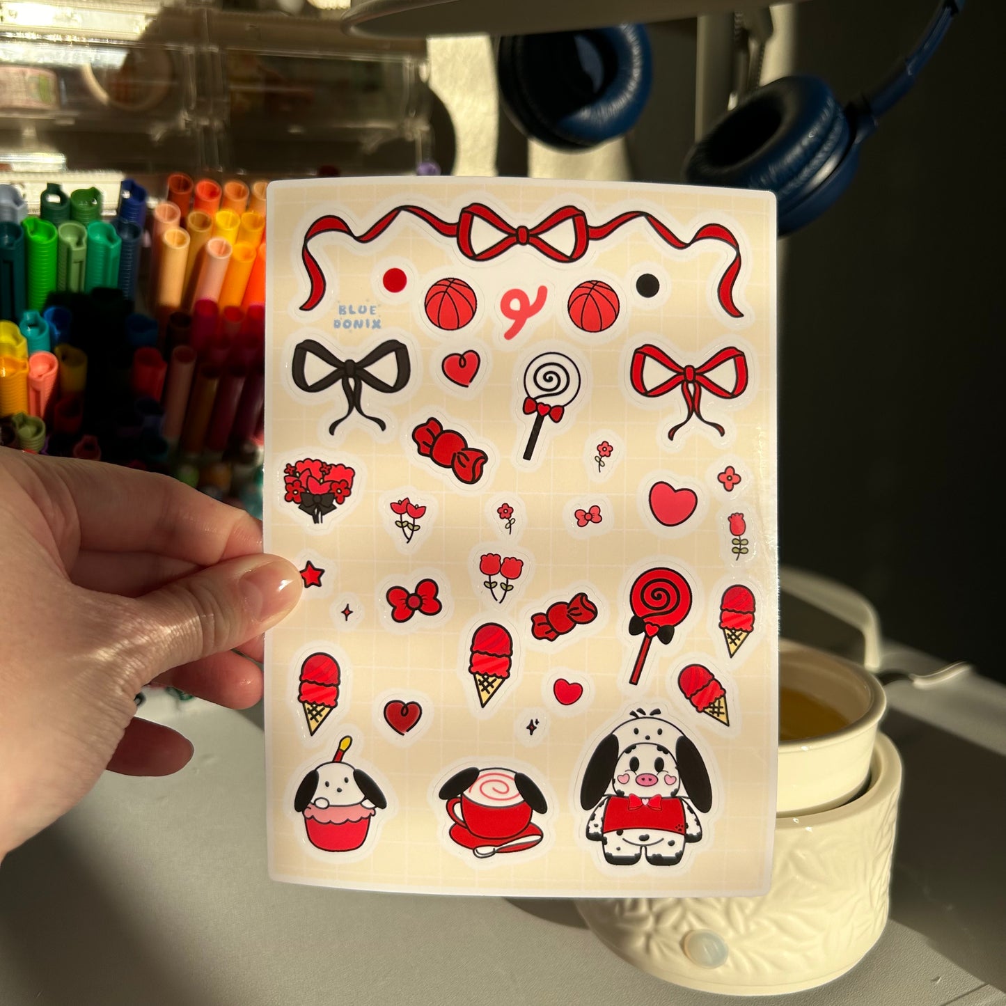 Pochacco Moo Sticker Sheet