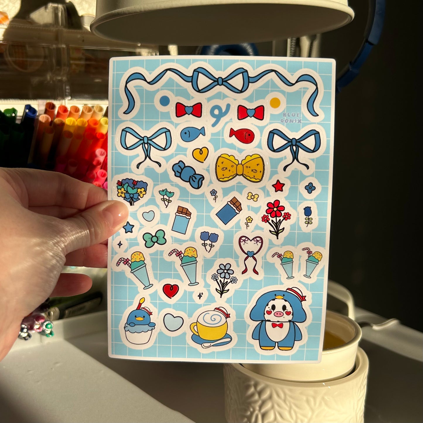 Tuxedo Sam Moo Sticker Sheet