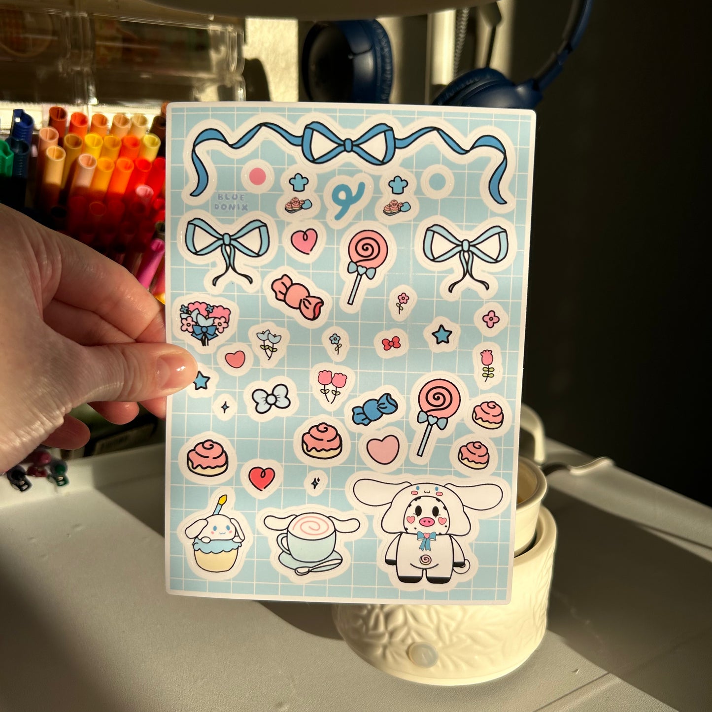 CinnaMooroll Sticker Sheet