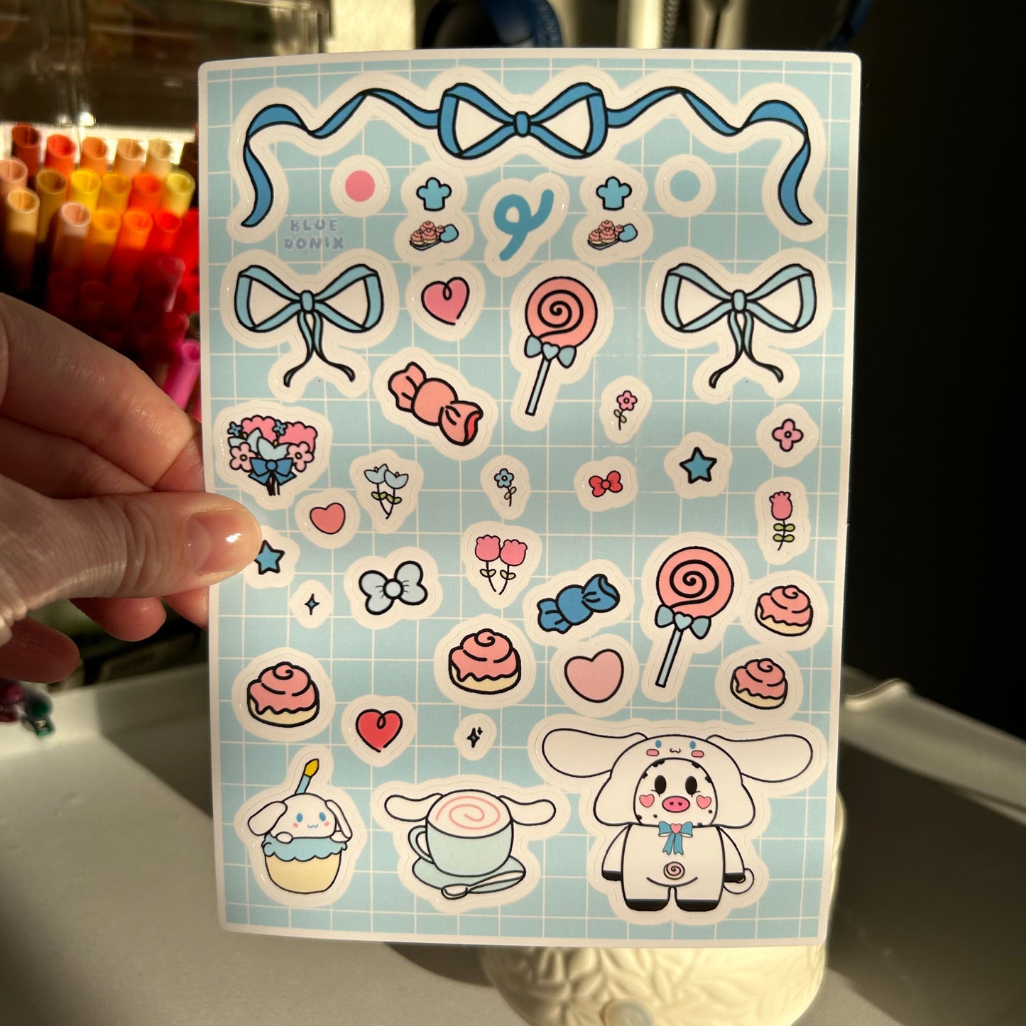 CinnaMooroll Sticker Sheet