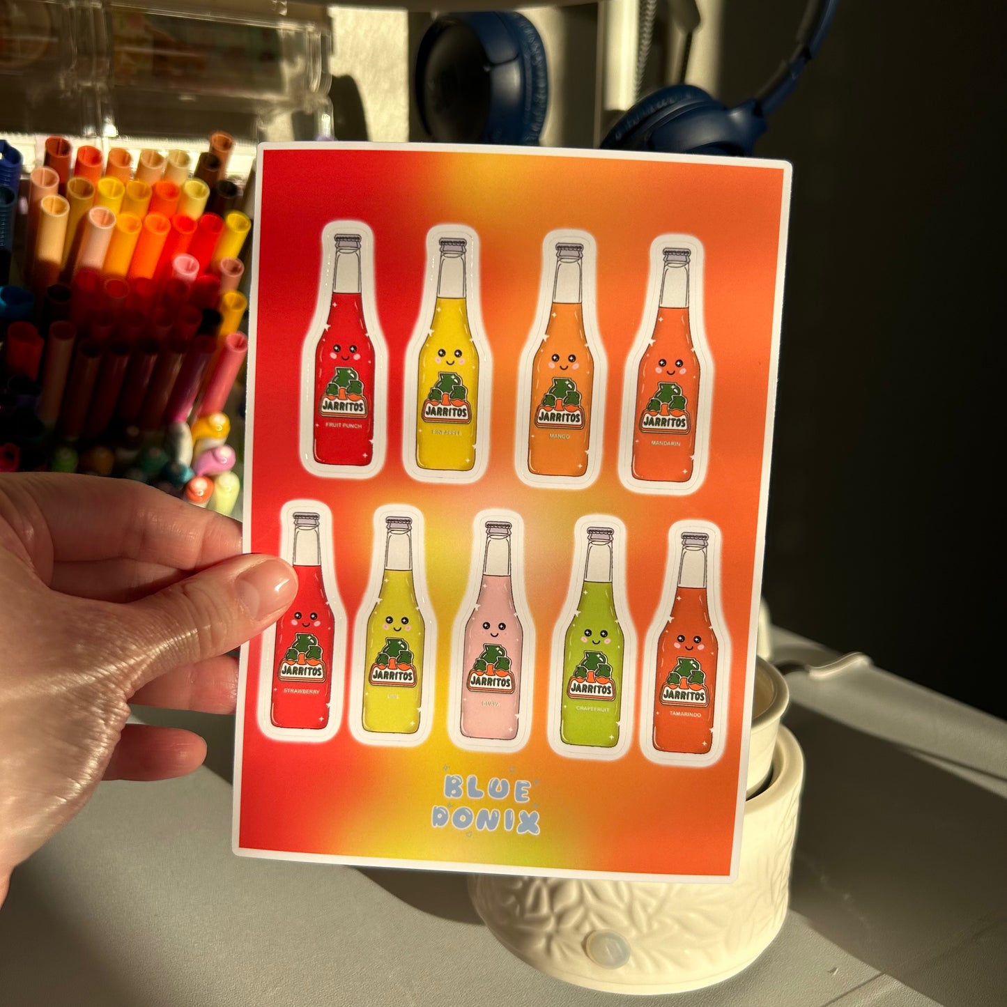 Jarrito's Mini Sticker Sheet