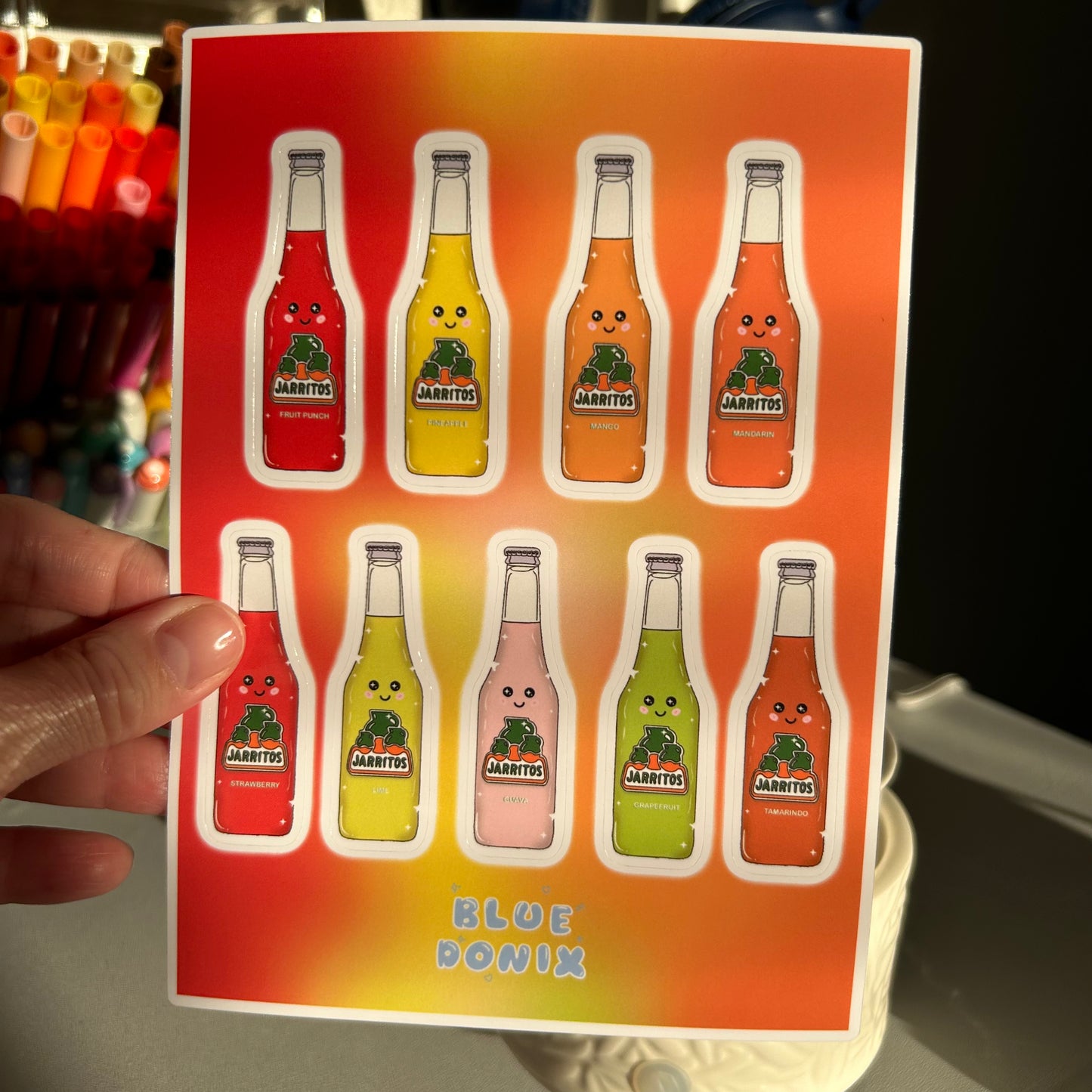 Jarrito's Mini Sticker Sheet