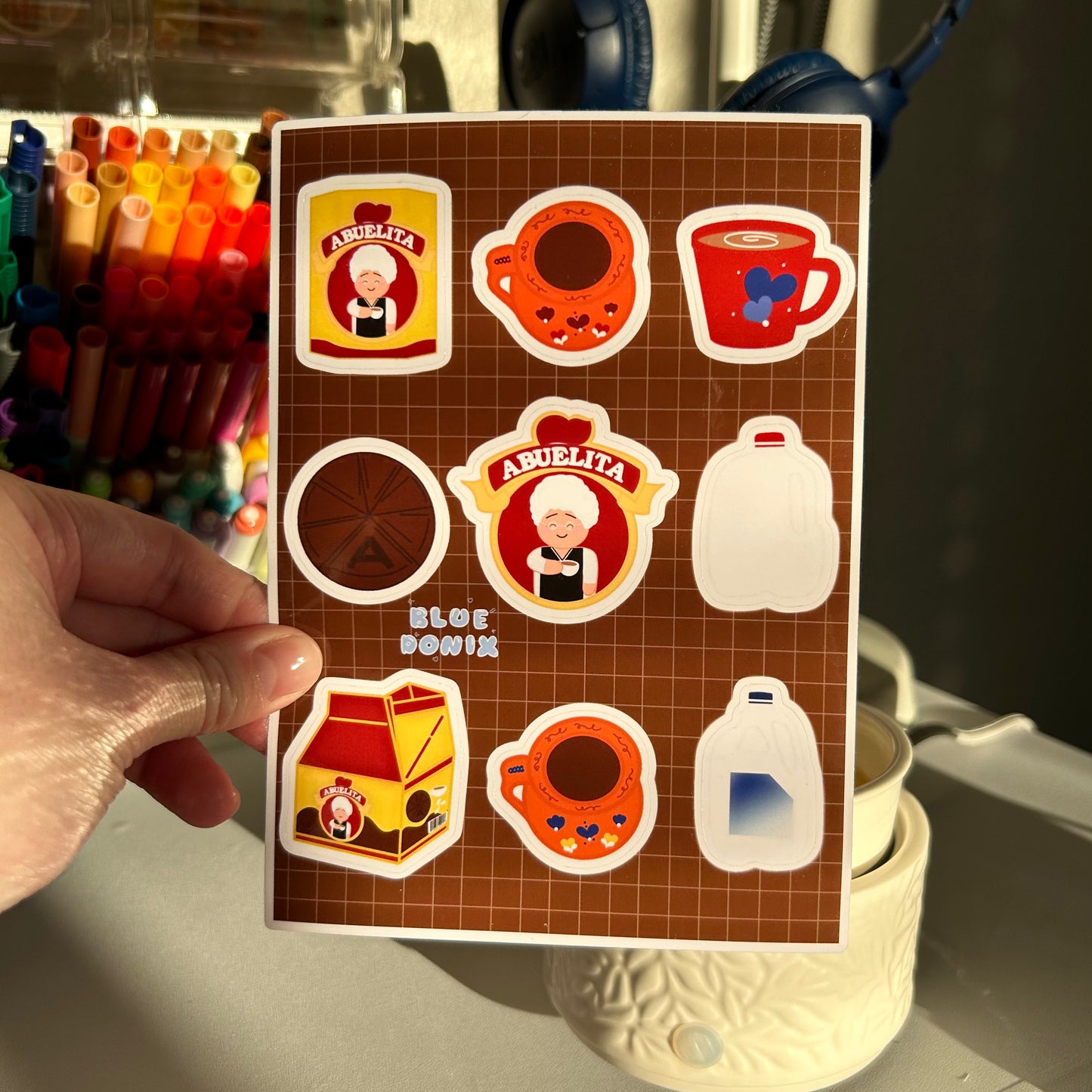 Abuelita Chocolate Sticker Sheet