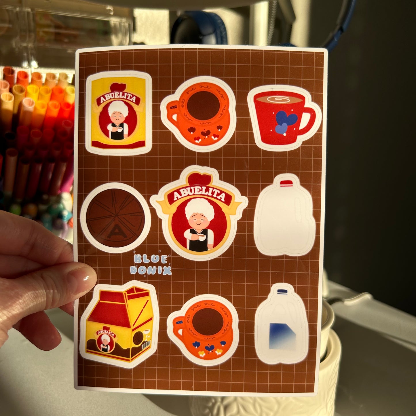 Abuelita Chocolate Sticker Sheet
