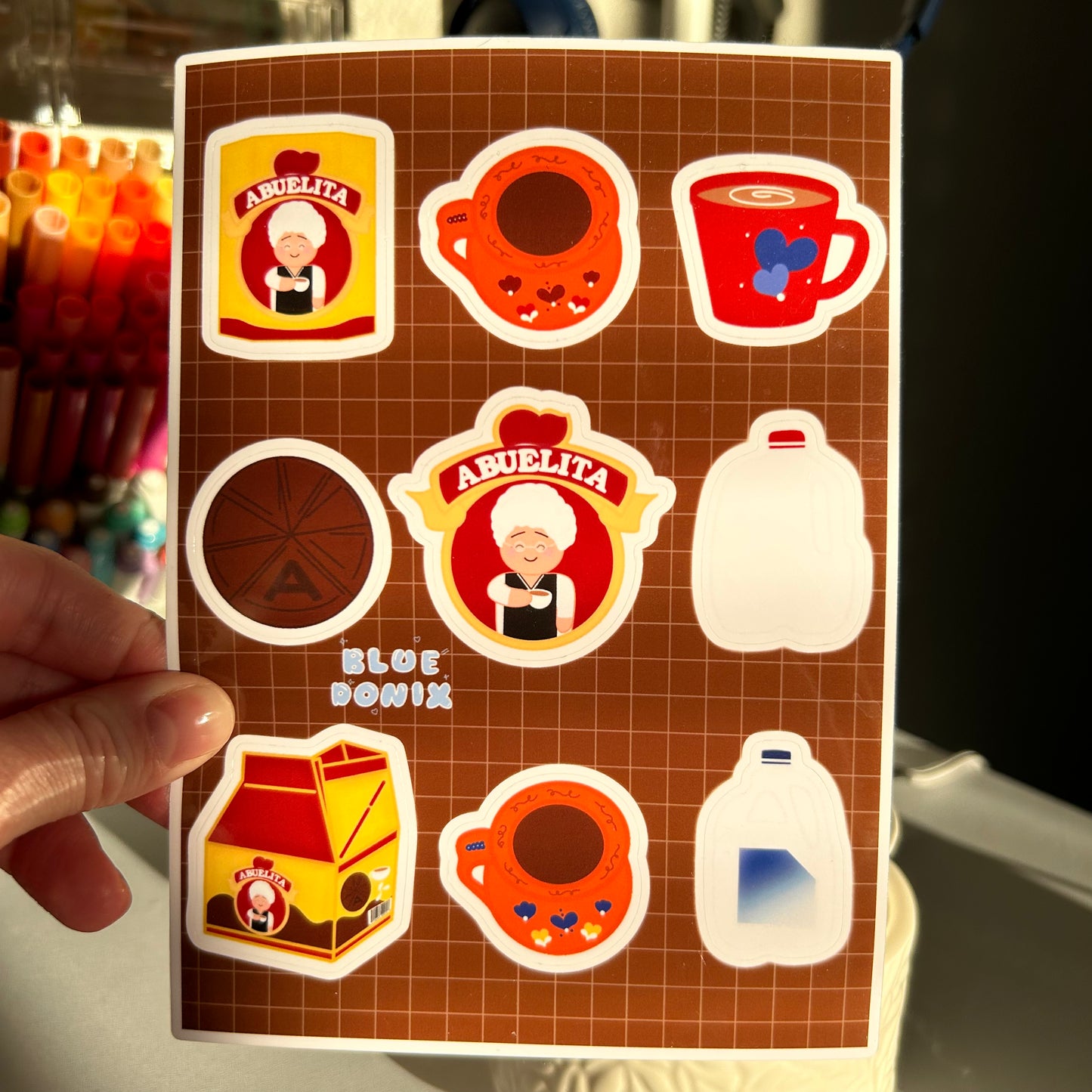 Abuelita Chocolate Sticker Sheet