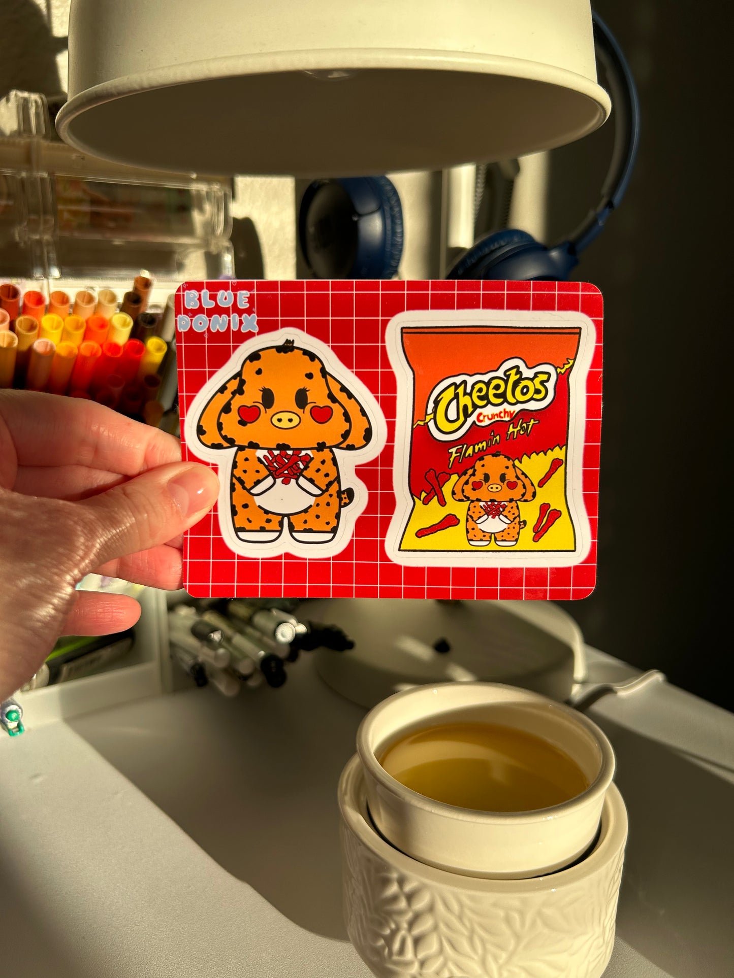 Hot Cheetos MOO Vinyl Stickers