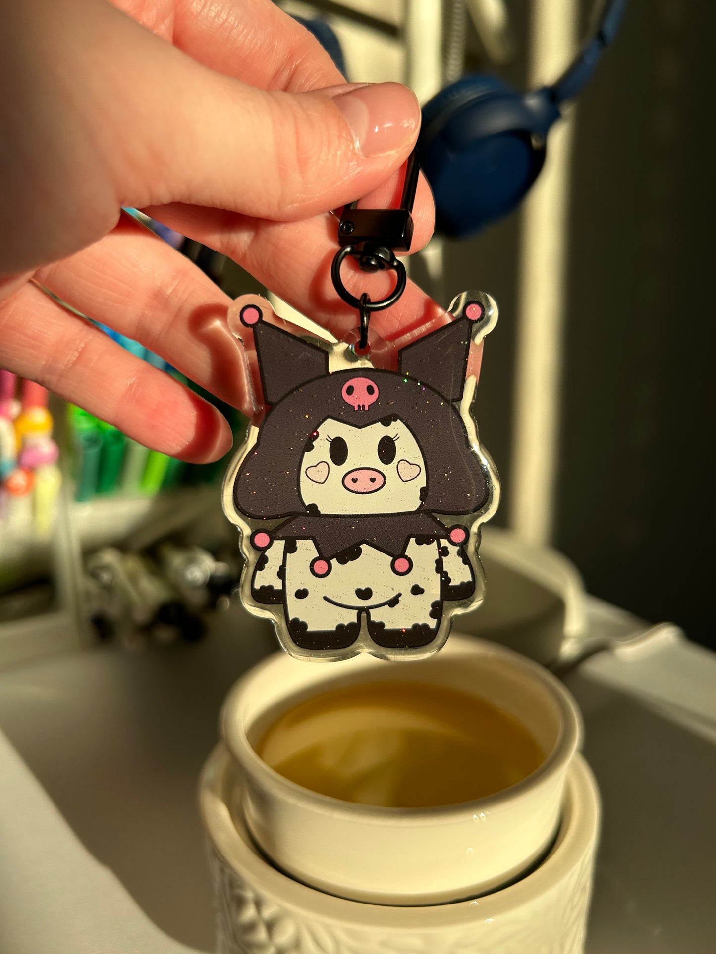 Kuromi Keychain