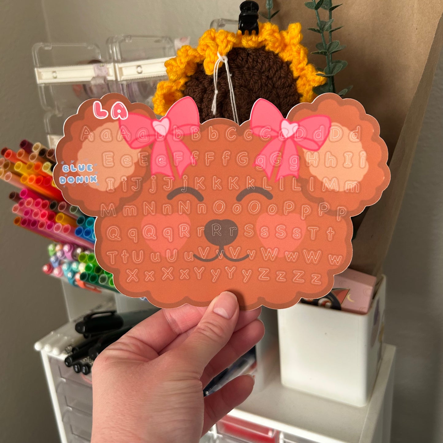 LA's Lettering Sticker Sheet