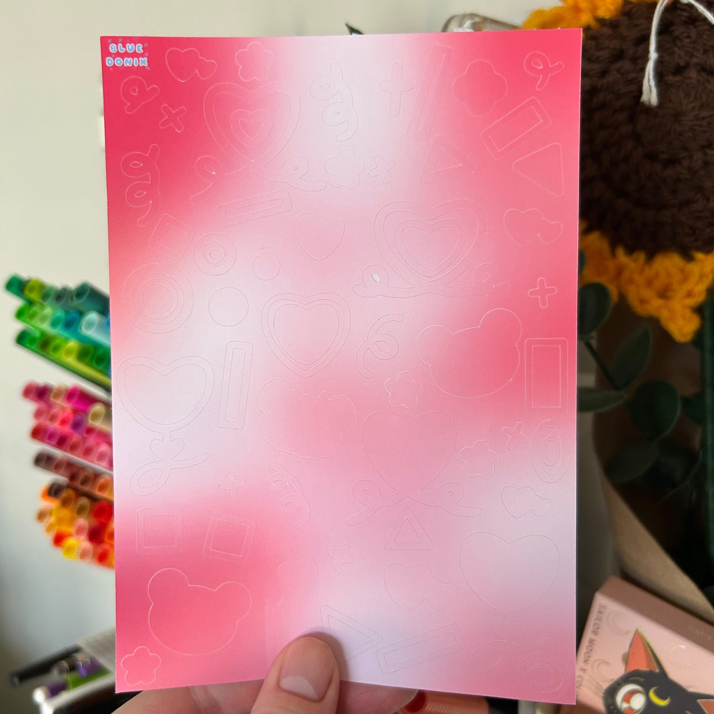 Bears and Deco Sticker Sheet