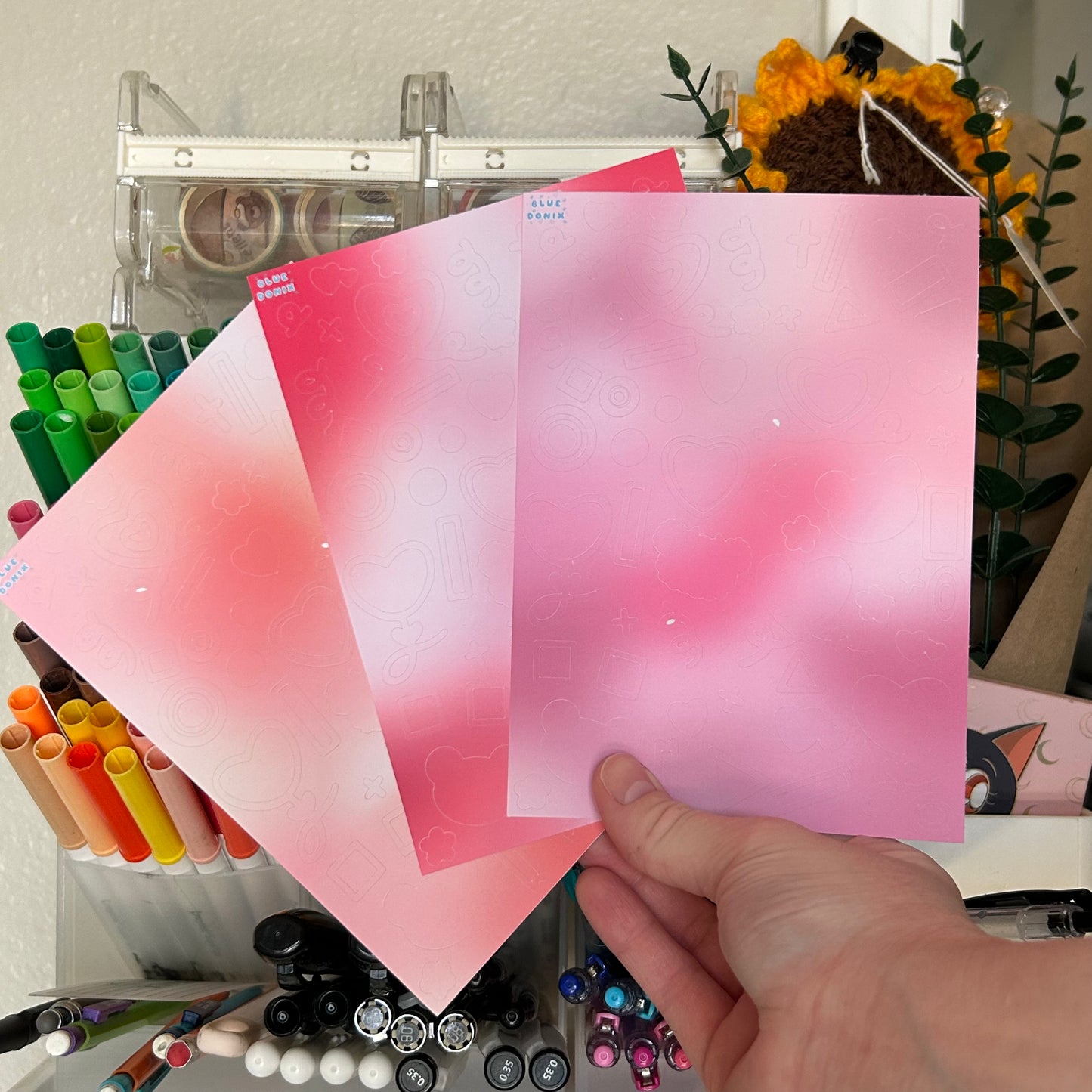 Hearts of Deco Sticker Sheet