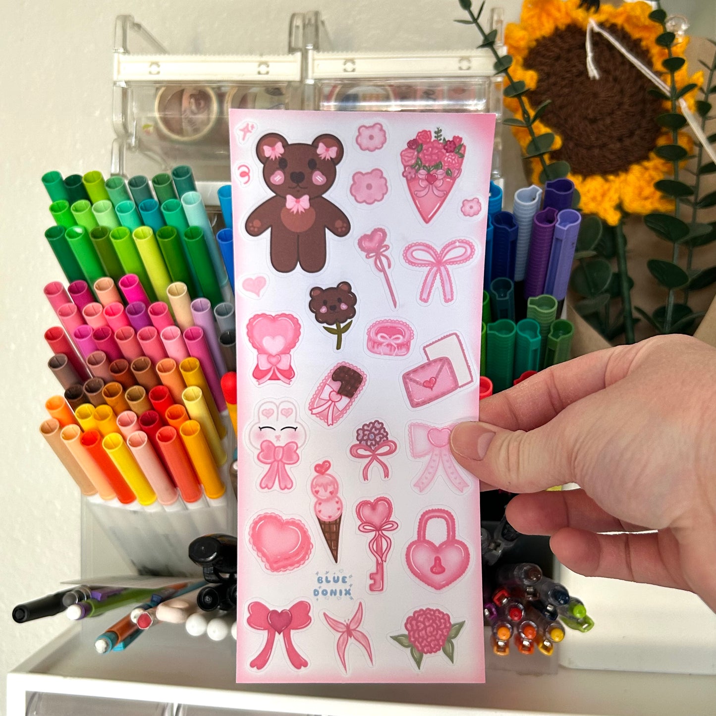 Heart Sticker Sheet