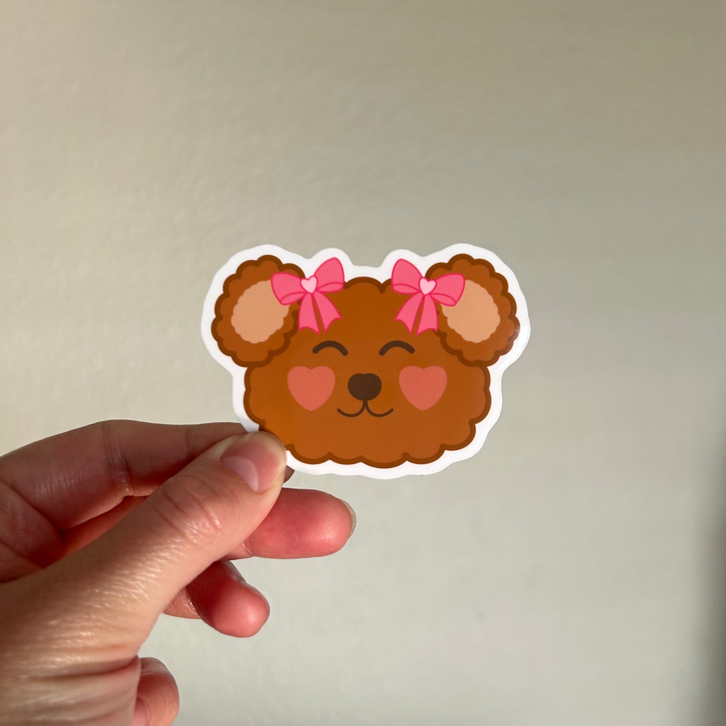 LA's Cute Head Vinyl Sticker