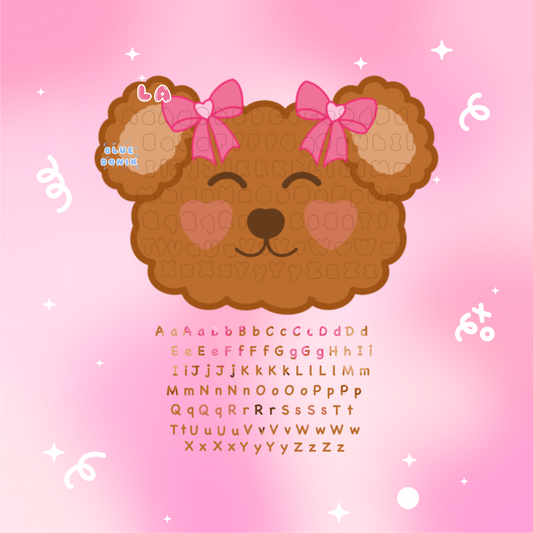 LA's Lettering Sticker Sheet