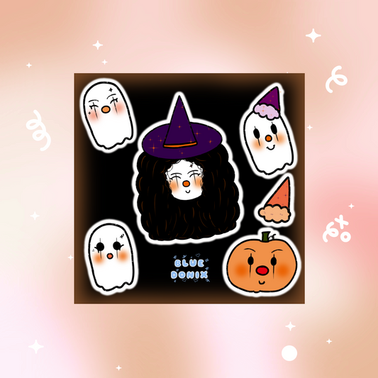 Hallos Clownery Sticker Sheet