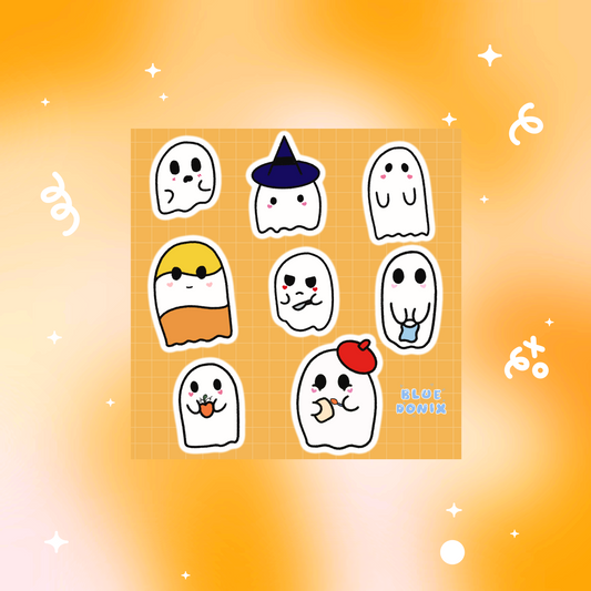 Ghostie's Sticker Sheet