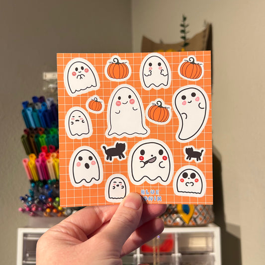 Blushy Boo's Sticker Sheet