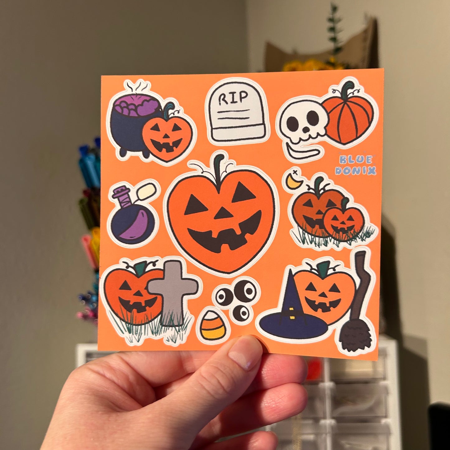 Pumpkinween Sticker Sheet