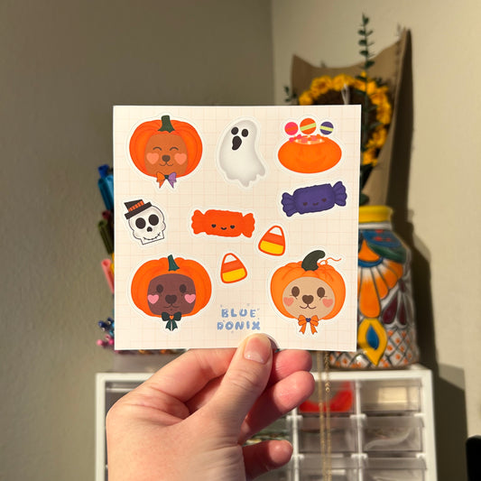Bearsoween Sticker Sheet