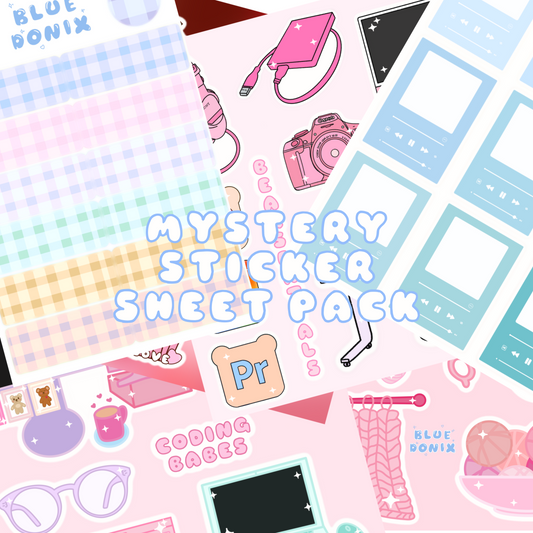 Mystery Sticker Sheet