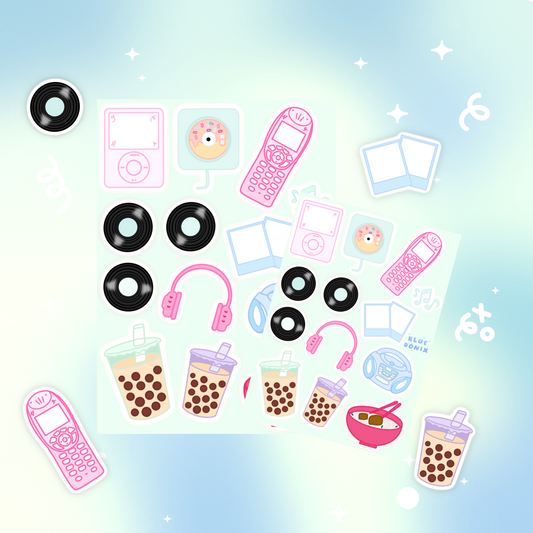 Soundtrack to my Life Vinyl Sticker Sheet