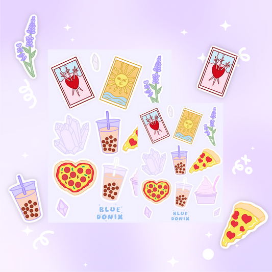 Taro's Lullaby Vinyl Sticker Sheet