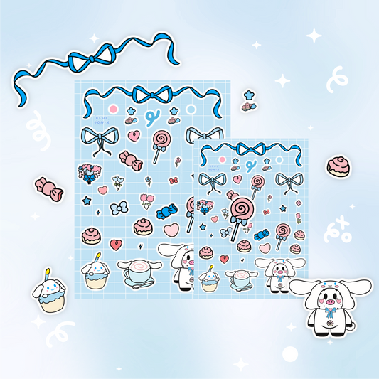 CinnaMooroll Sticker Sheet