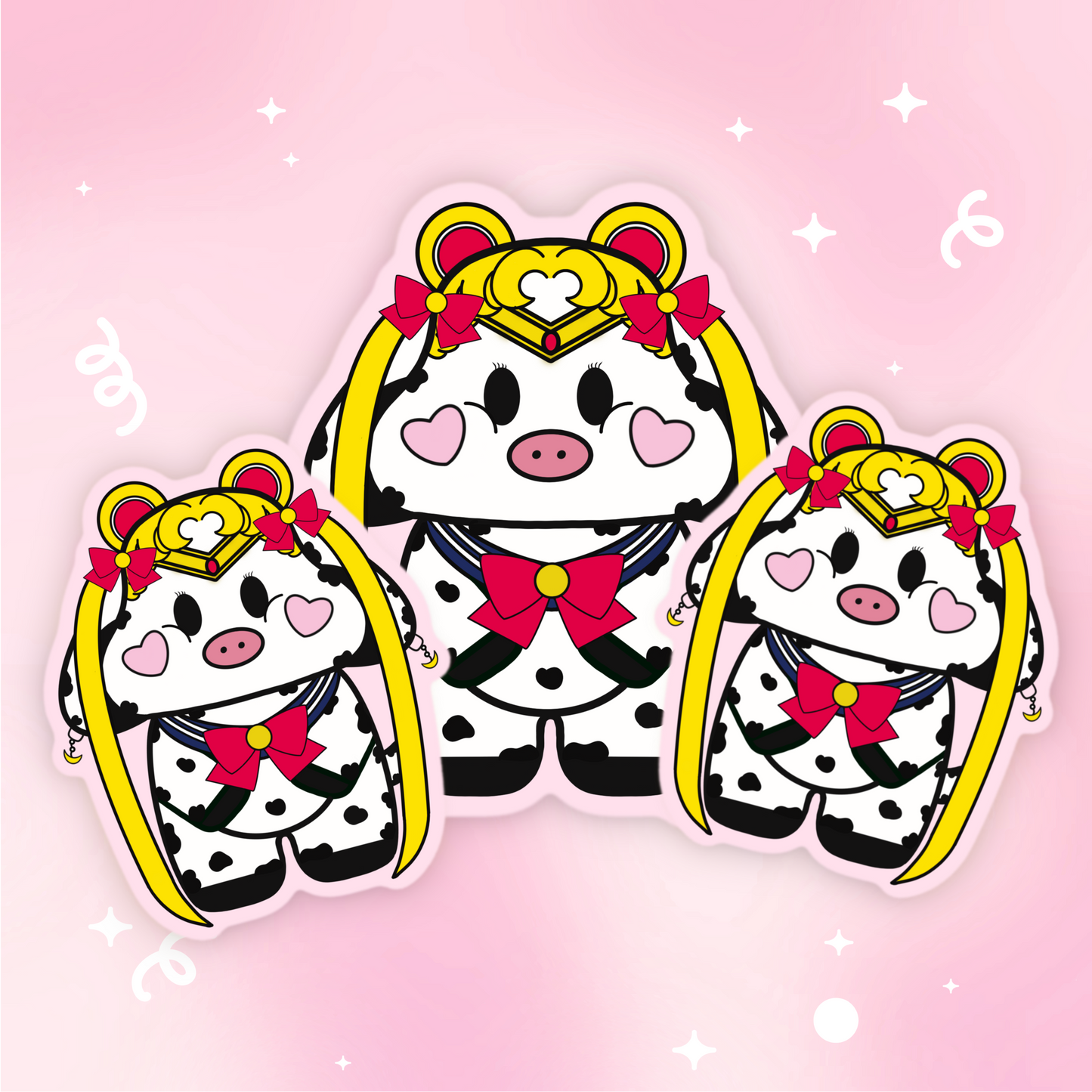 Sailor Moo Vinyl Sticker