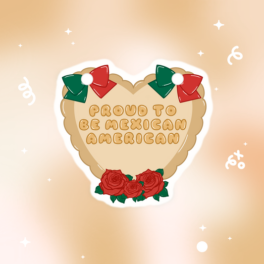 Proud to be Mexcian Vinyl Sticker