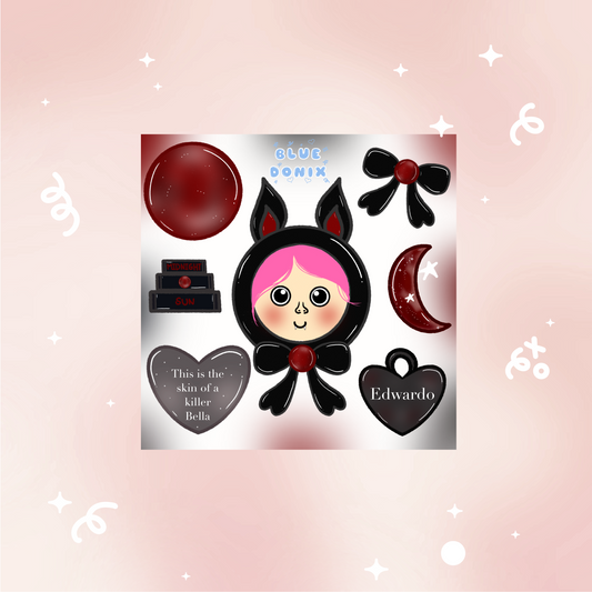 Edwardo's Midnight Sun Sticker Sheet