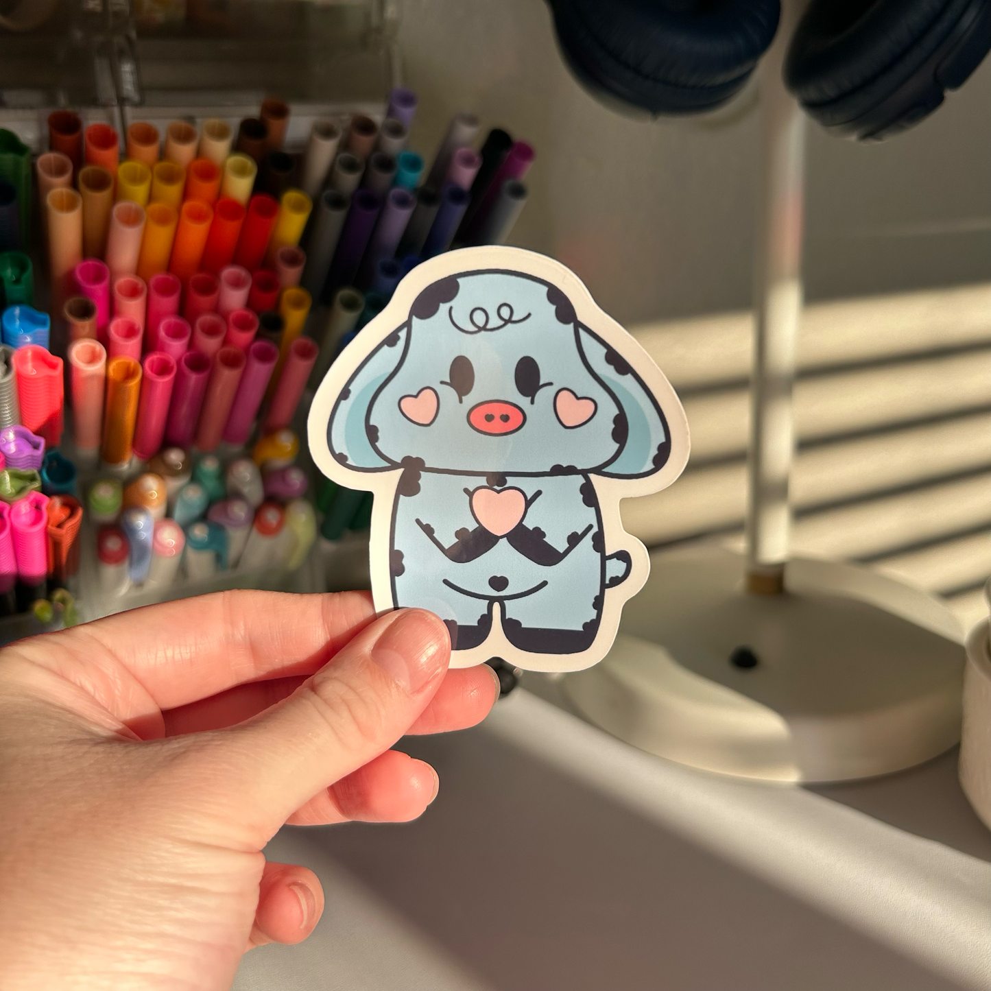 Bibi Moo Vinyl Sticker