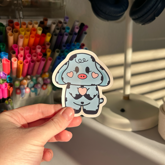 Bibi Moo Vinyl Sticker