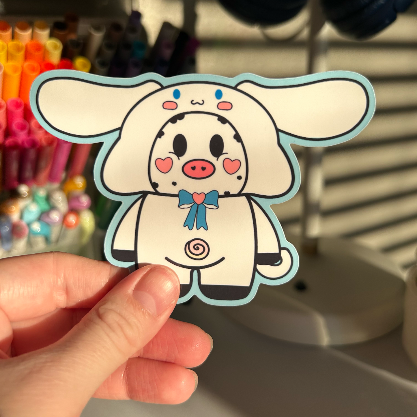 CinnaMooroll Vinyl Sticker