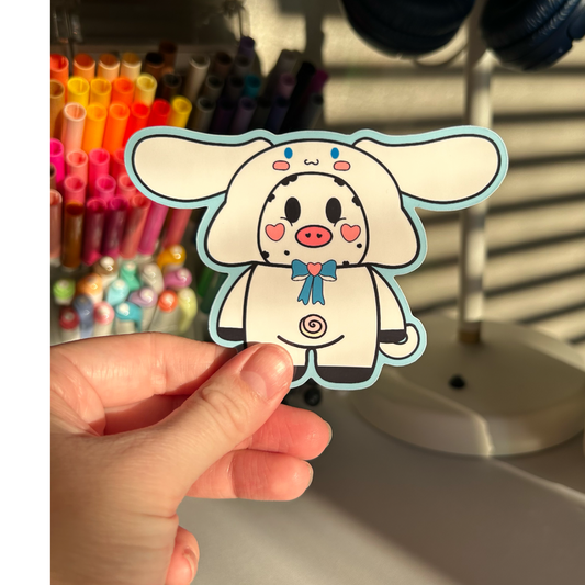 CinnaMooroll Vinyl Sticker