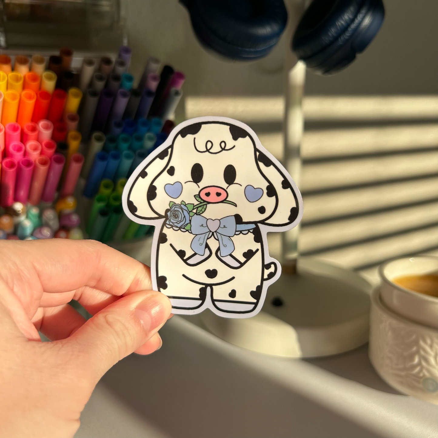 Coquette Moos Vinyl Sticker