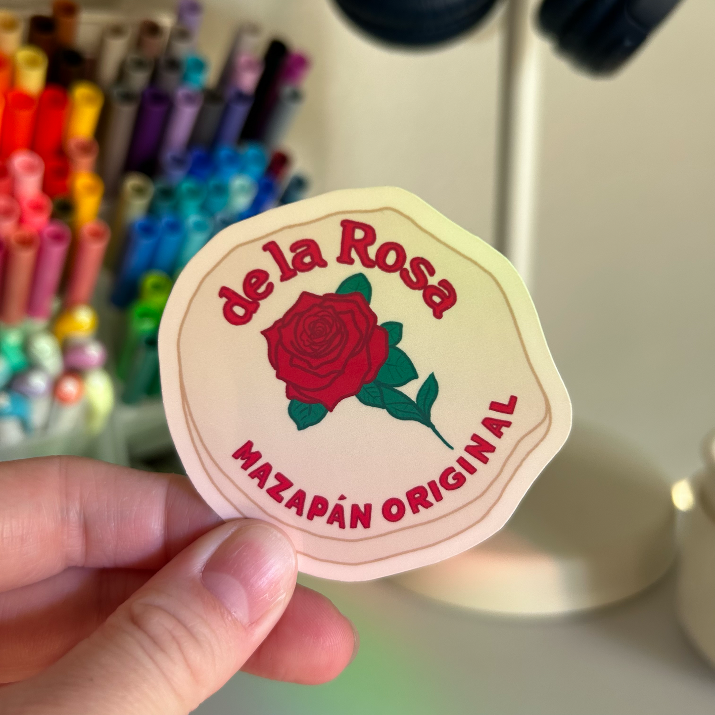 De la Rosa Vinyl Sticker