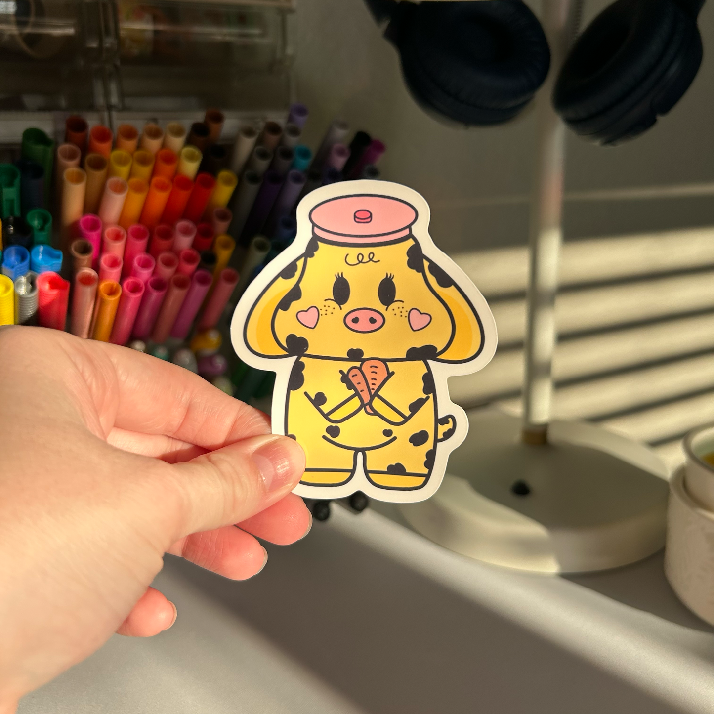 Nero Moo Vinyl Sticker